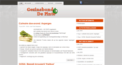 Desktop Screenshot of gezinsbond-depinte.be